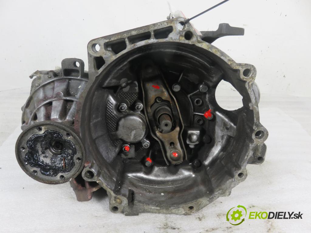 VW PASSAT B6 (3C2) SEDAN 2005 77,00 1.9 TDI PD 105 - BKC 1896,00 Prevodovka MANUALNA JCX