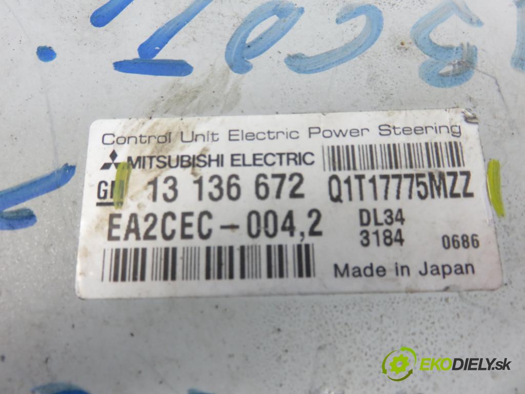 OPEL CORSA C (X01) HB 2002 43,00 1.0 12V 58 - Z 10 XE 973,00 SLOUPEC / PODPORA elektrický 13136675 ; 13136672 ; Q1T17775MZZ