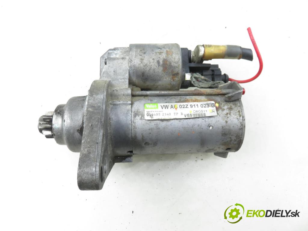 VW PASSAT B6 (3C2) SEDAN 2005 110,00 2.0 FSI - BLR 1984,00 startér 02Z911023G ; D6GS11 (Startér)