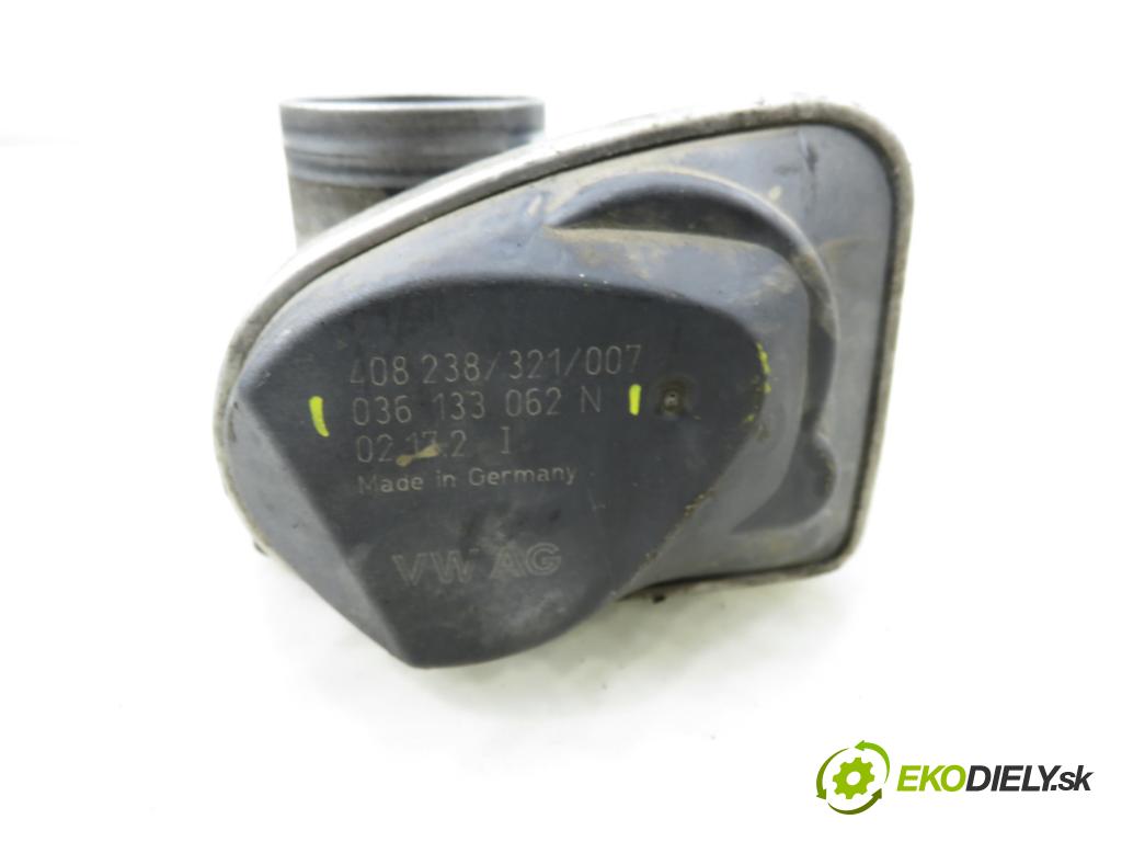 VW POLO (9N_) HB 2002 47,00 1.2 12V 64 - AZQ 1198,00 škrtíci klapka 036133062N (Škrticí klapka)
