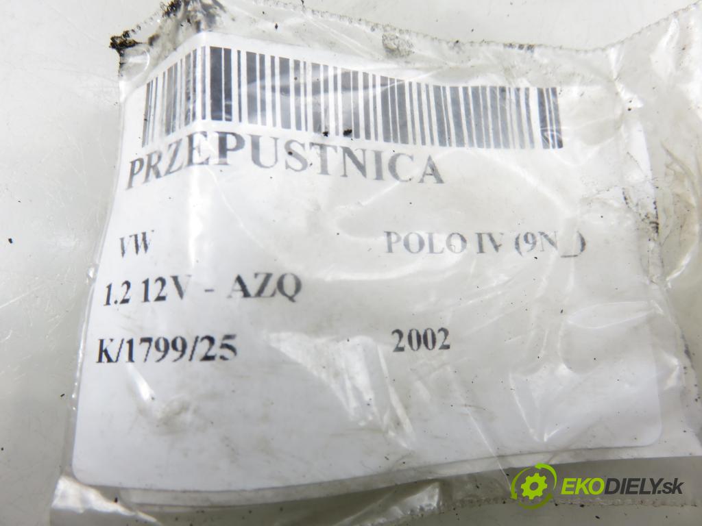 VW POLO (9N_) HB 2002 47,00 1.2 12V 64 - AZQ 1198,00 škrtíci klapka 036133062N (Škrticí klapka)