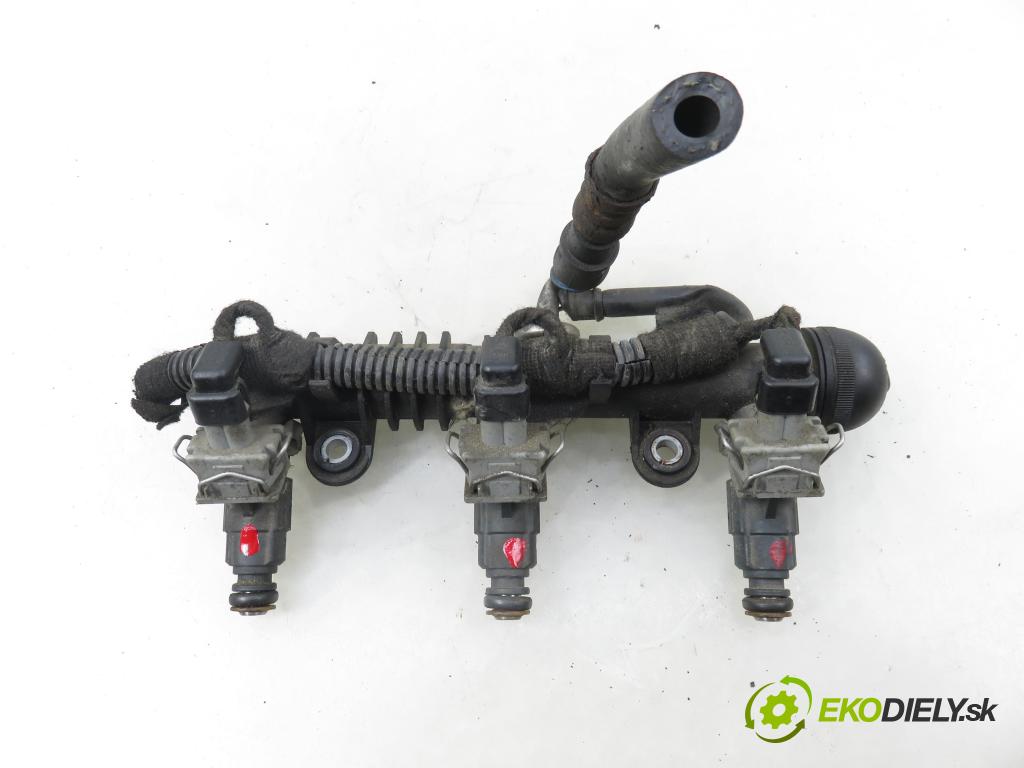 OPEL CORSA C (X01) HB 2002 43,00 1.0 12V 58 - Z 10 XE 973,00 Lišta vstrekovacia 0280155965 ; 0280151075 (Vstrekovacia lišta)