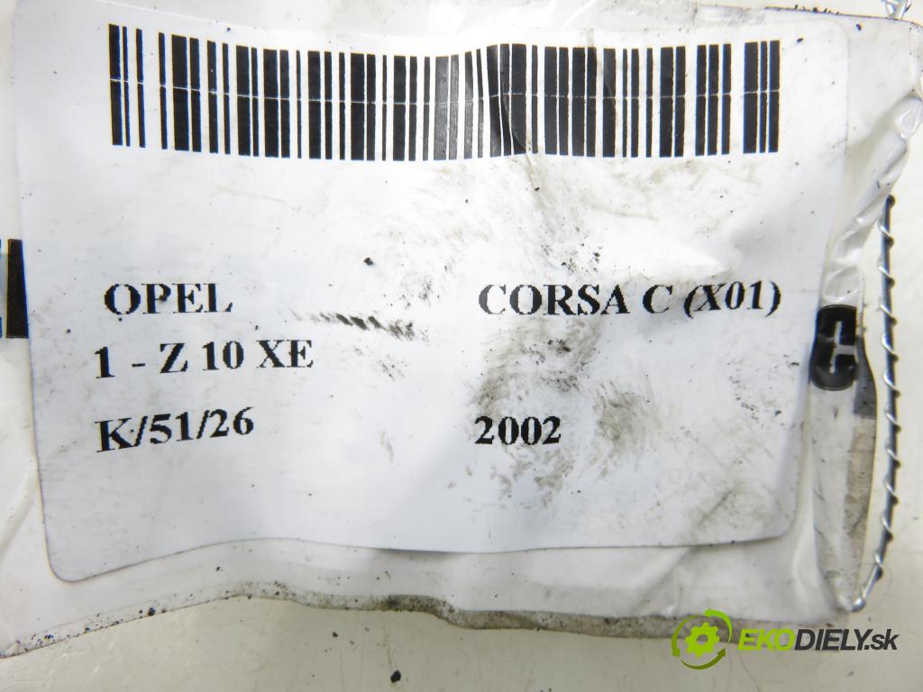 OPEL CORSA C (X01) HB 2002 43,00 1.0 12V 58 - Z 10 XE 973,00 Lišta vstrekovacia 0280155965 ; 0280151075 (Vstrekovacia lišta)