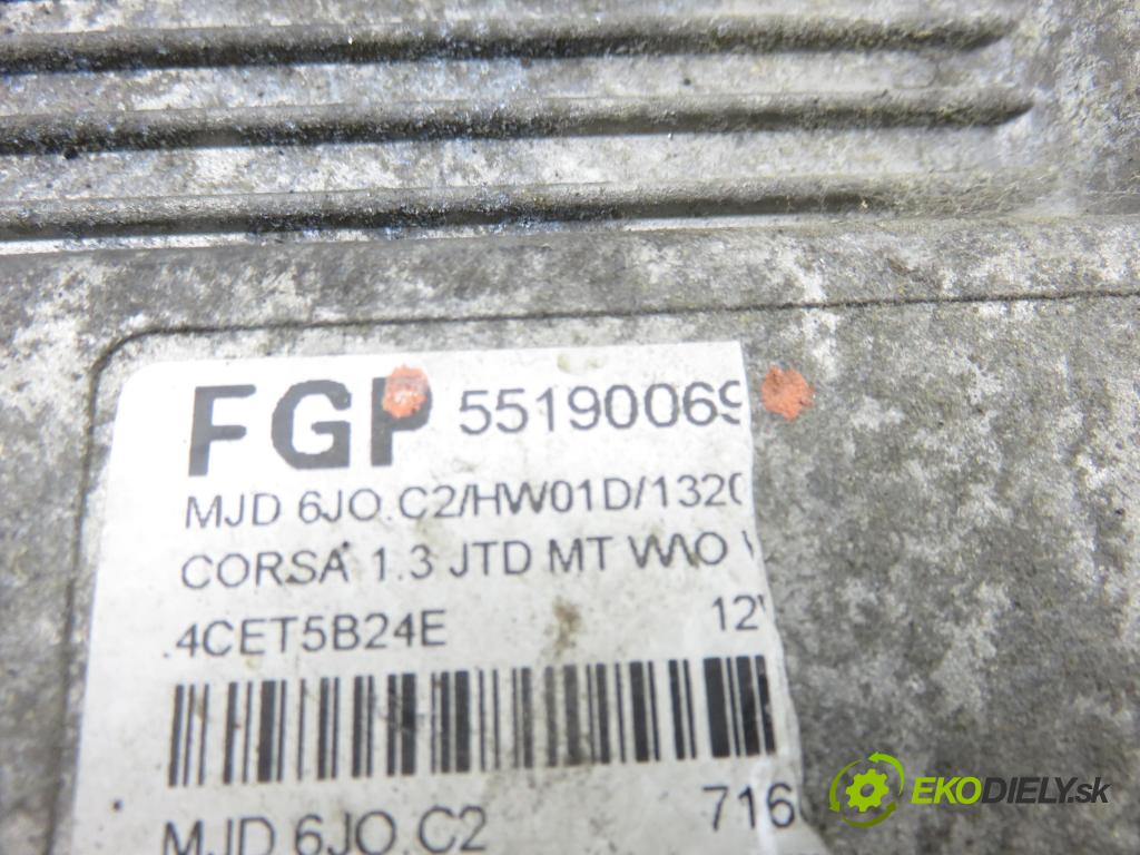 OPEL CORSA C (X01) HB 2004 51,00 1.3 CDTI - Z 13 DT 1248,00 Riadiaca jednotka Motor 55190069