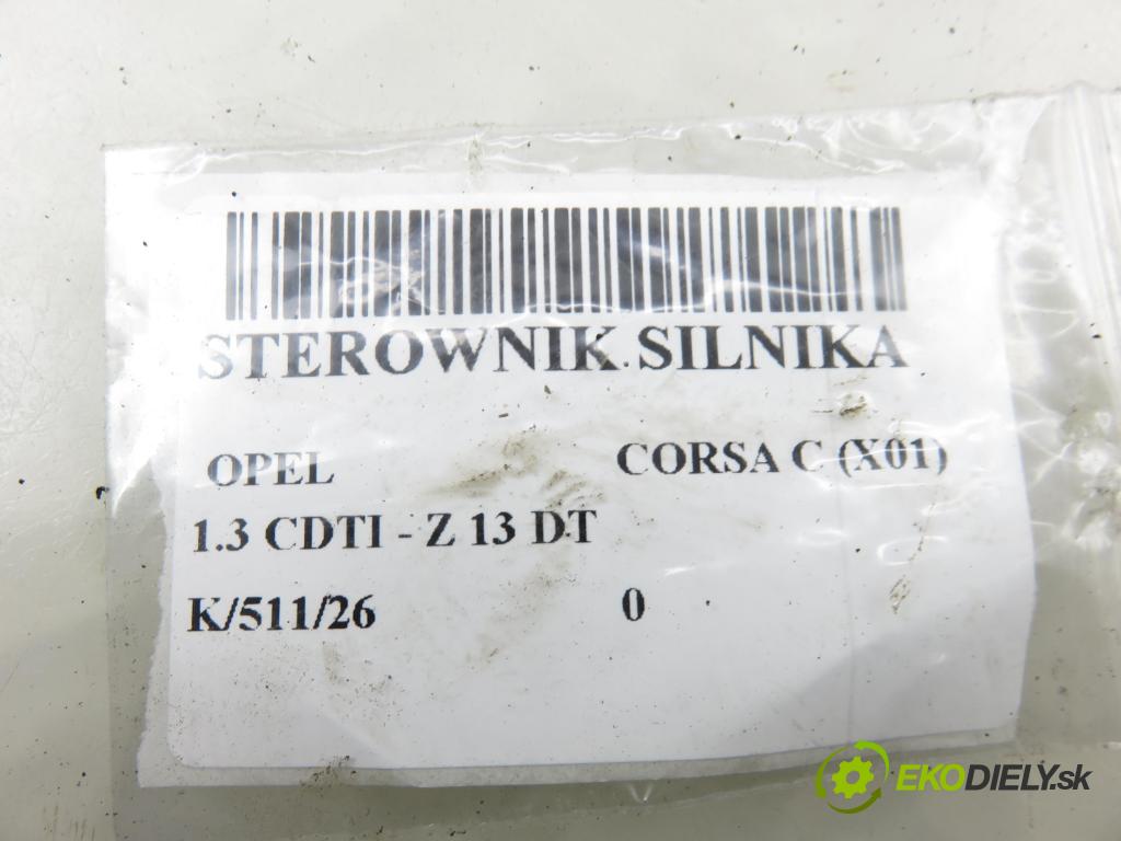 OPEL CORSA C (X01) HB 2004 51,00 1.3 CDTI - Z 13 DT 1248,00 Riadiaca jednotka Motor 55190069