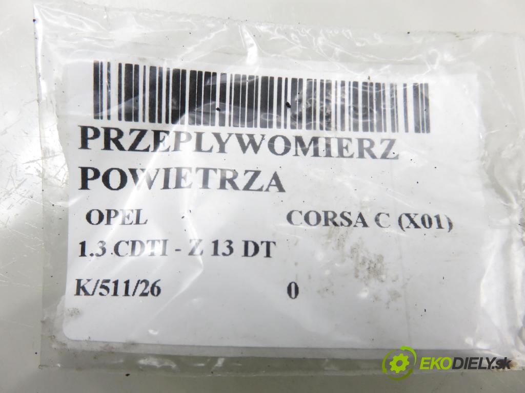 OPEL CORSA C (X01) HB 2004 51,00 1.3 CDTI - Z 13 DT 1248,00 váha vzduchu vzduchu F00C2G2063