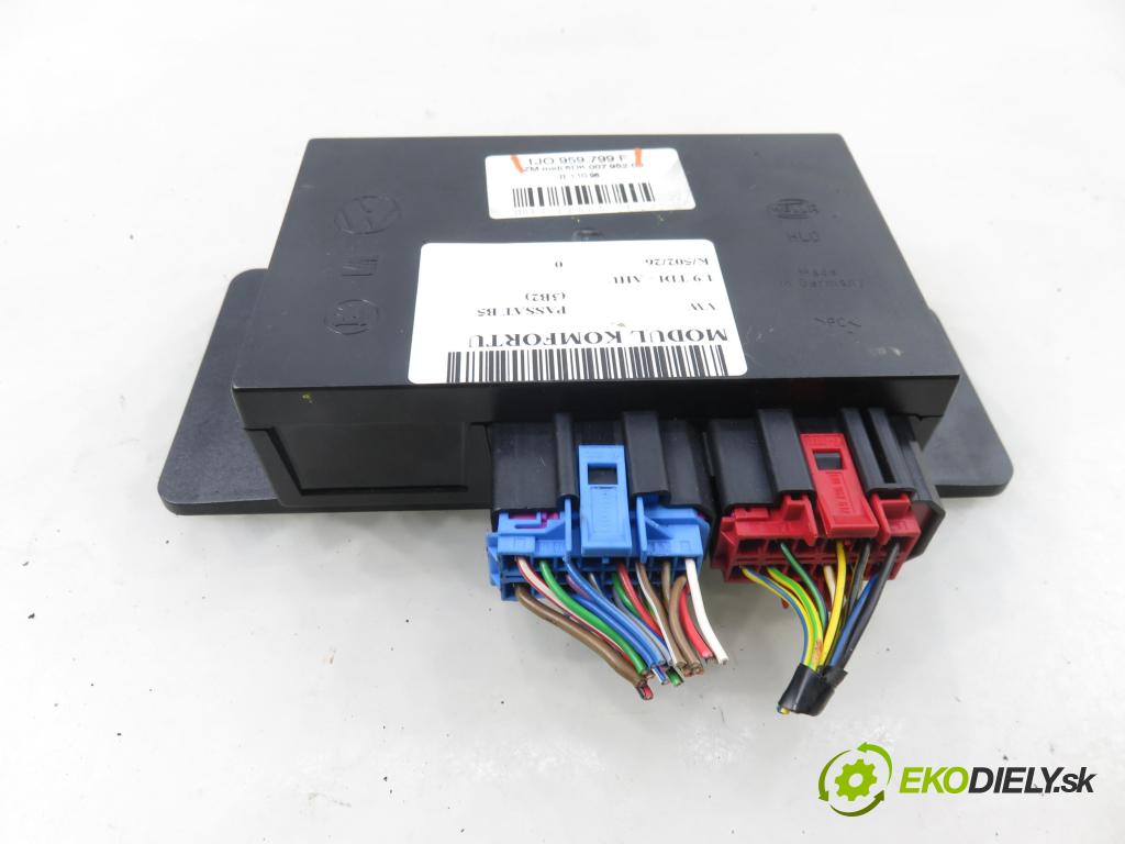 VW PASSAT B5 (3B2) SEDAN 1998 66,00 1.9 TDI 90 - AHU 1896,00 MODUL komfortu 1J0959799F