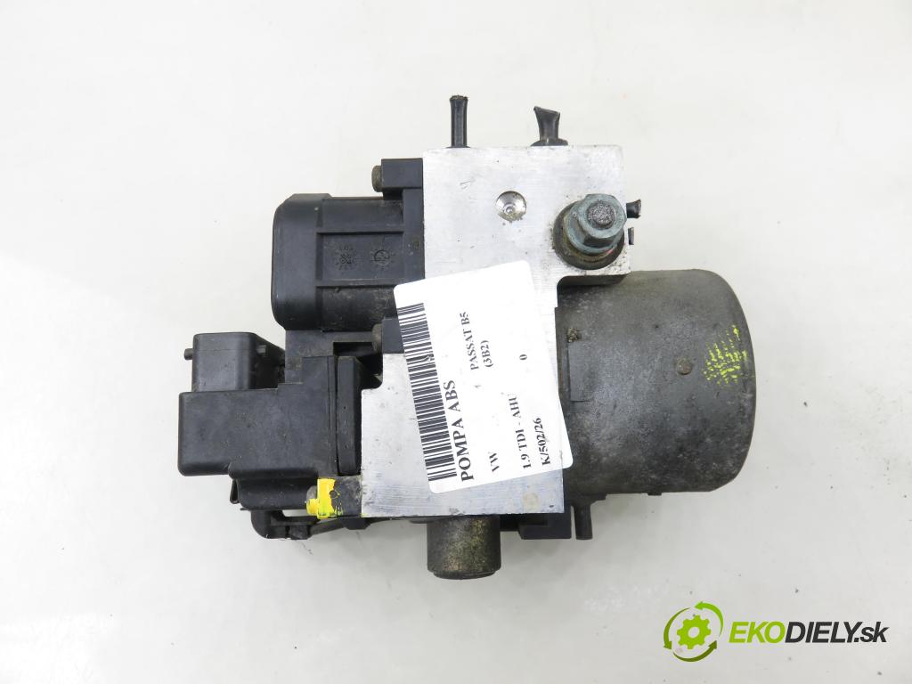 VW PASSAT B5 (3B2) SEDAN 1998 66,00 1.9 TDI 90 - AHU 1896,00 Pumpa ABS 0273004281 (Pumpa ABS)