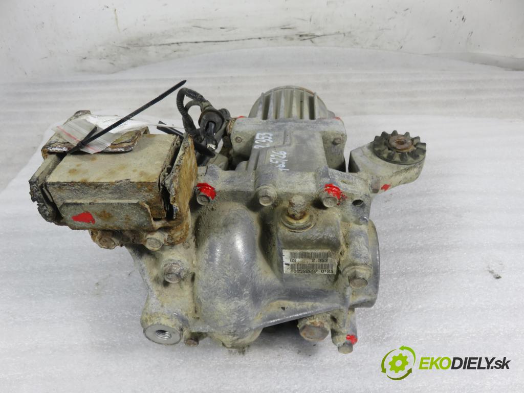 MITSUBISHI OUTLANDER II (CW_W) SUV 2008 125,00 2.4 MIVEC 4WD (CW5W) - 4B12 2360,00 ,diferenciál T02GS2697 ; 2353