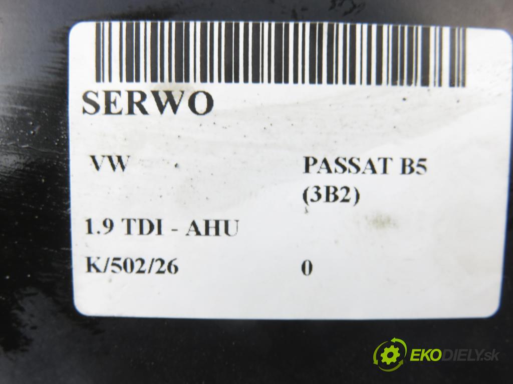 VW PASSAT B5 (3B2) SEDAN 1998 66,00 1.9 TDI 90 - AHU 1896,00 Posilovač 8D0612105F (Servočerpadlo)