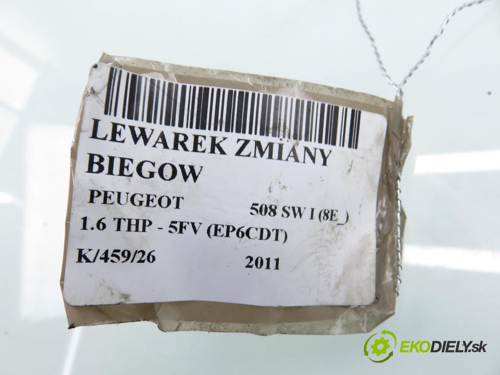 PEUGEOT 508 SW I (8E_) KOMBI 2011 115,00 1.6 THP - 5FV (EP6CDT) 1598,00 ZVEDÁK: 9685283077