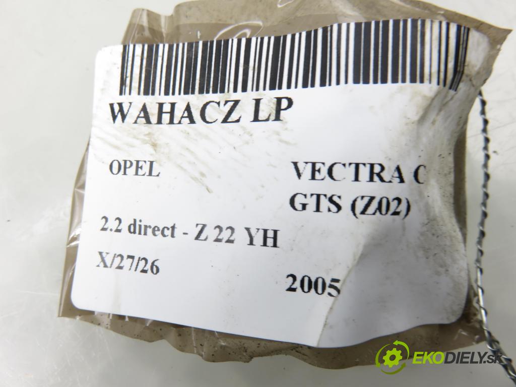 OPEL VECTRA C GTS (Z02) LIFTBACK 2005 114,00 2.2 direct 155 - Z 22 YH 2198,00 rameno LP