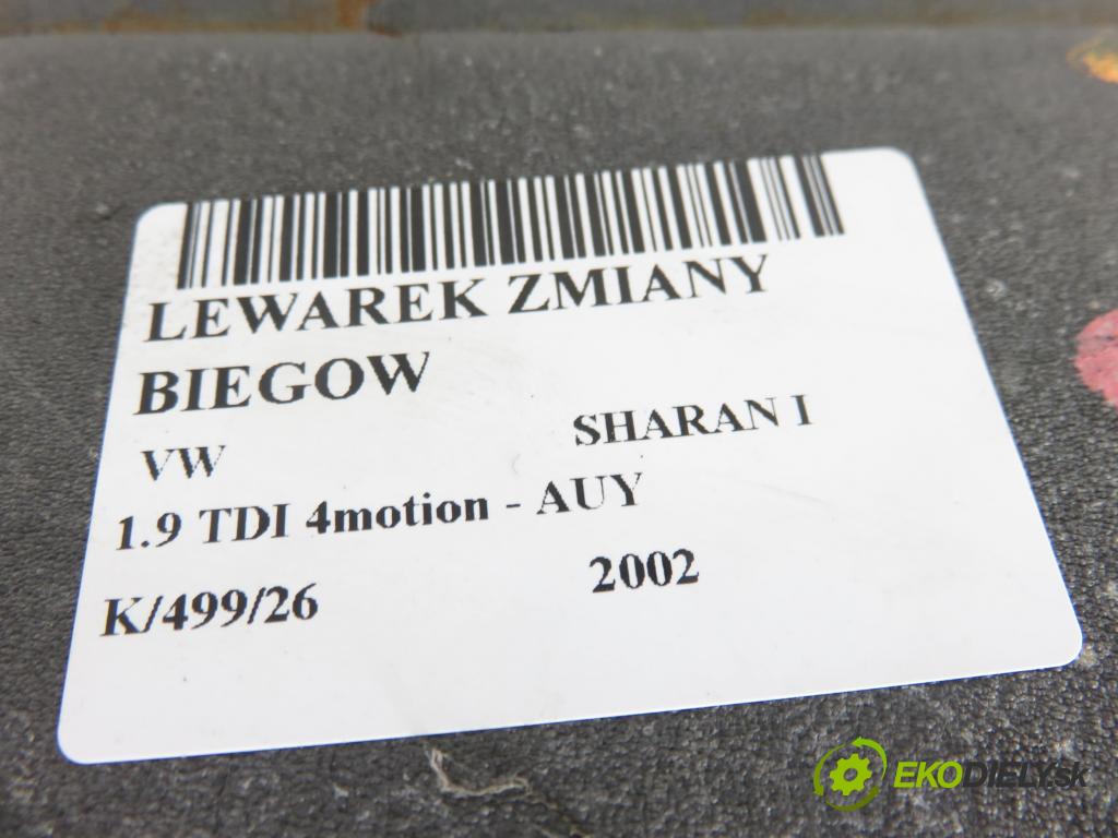 VW SHARAN (7M8, 7M9, 7M6) VAN 2002 85,00 1.9 TDI PD 115 4motion - AUY 1896,00 ZVEDÁK: 7M3711874B