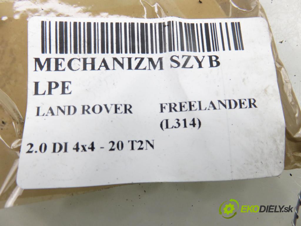 LAND ROVER FREELANDER (L314) SUV 1999 72,00 2.0 DI 4x4 - 20 T2N 1994,00 Mechanizmus okien 6H4059802B