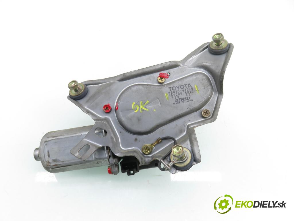 TOYOTA AVENSIS VERSO (_M2_) MINIVAN 2003 85,00 2.0 D (CLM20_) - 1CD-FTV 1995,00 Motorček stierače zadné 8502044020 ; 1592005810