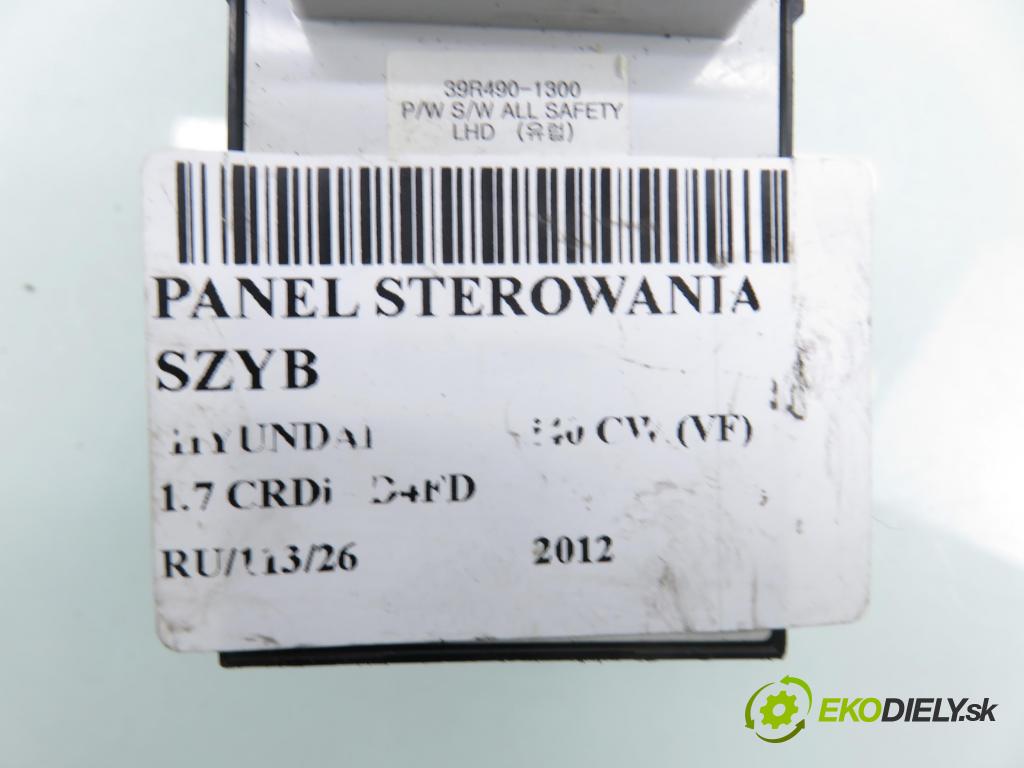 HYUNDAI i40 CW (VF) KOMBI 2012 100,00 1.7 CRDi 136 - D4FD 1685,00 Panel ovládania okien 935703Z000 ; 39R4901000