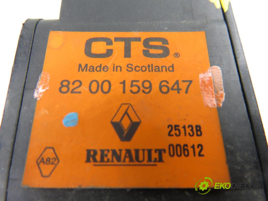 RENAULT SCENIC II (JM0/1_) MINIVAN 2003 88,00 1.9 dCi 120 - F9Q 812 1870,00 potenciometr plynového pedálu 8200159647 (Potenciometr plynového pedálu)