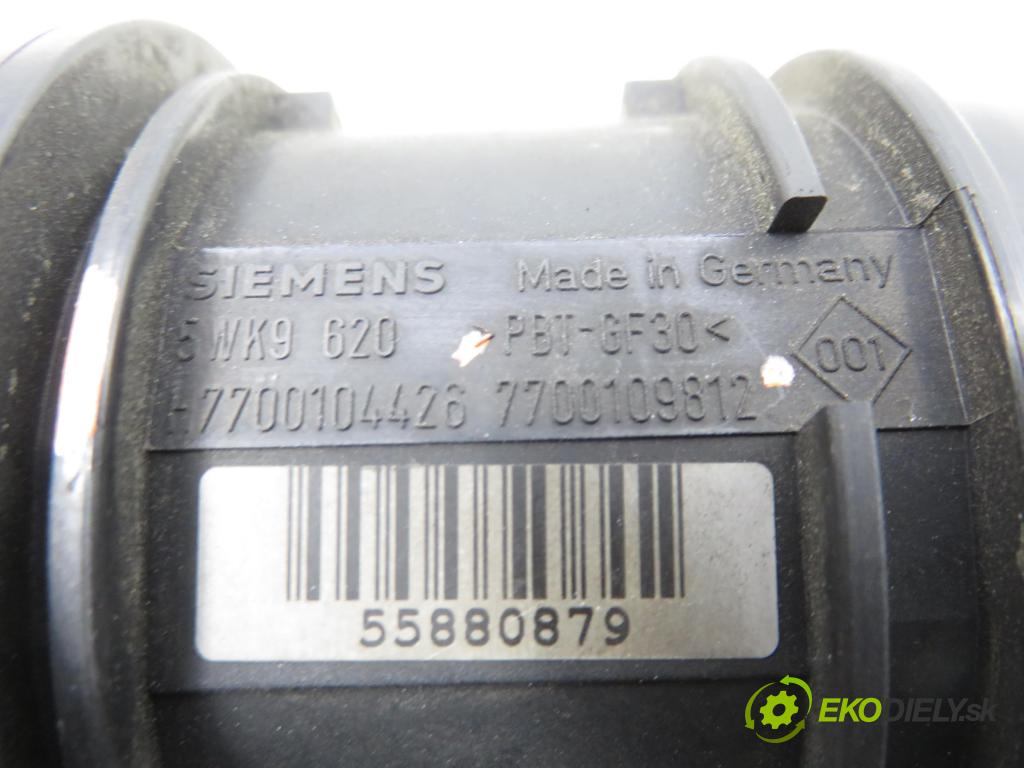 RENAULT SCENIC II (JM0/1_) MINIVAN 2003 88,00 1.9 dCi 120 - F9Q 812 1870,00 váha vzduchu vzduchu 5WK9620 ; H7700104426 ; 7700109812