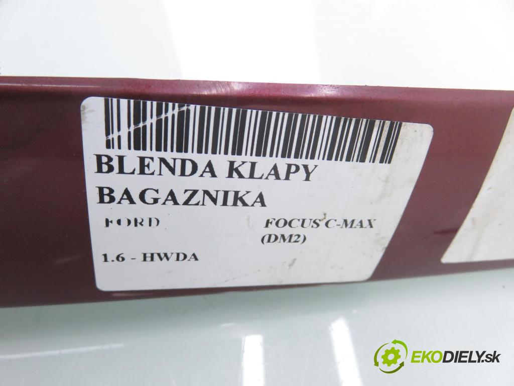 FORD FOCUS C-MAX (DM2) MINIVAN 2004 74,00 1.6 - HWDA 1596,00 Zadné čelo dverí kufor 3M51R43404BF