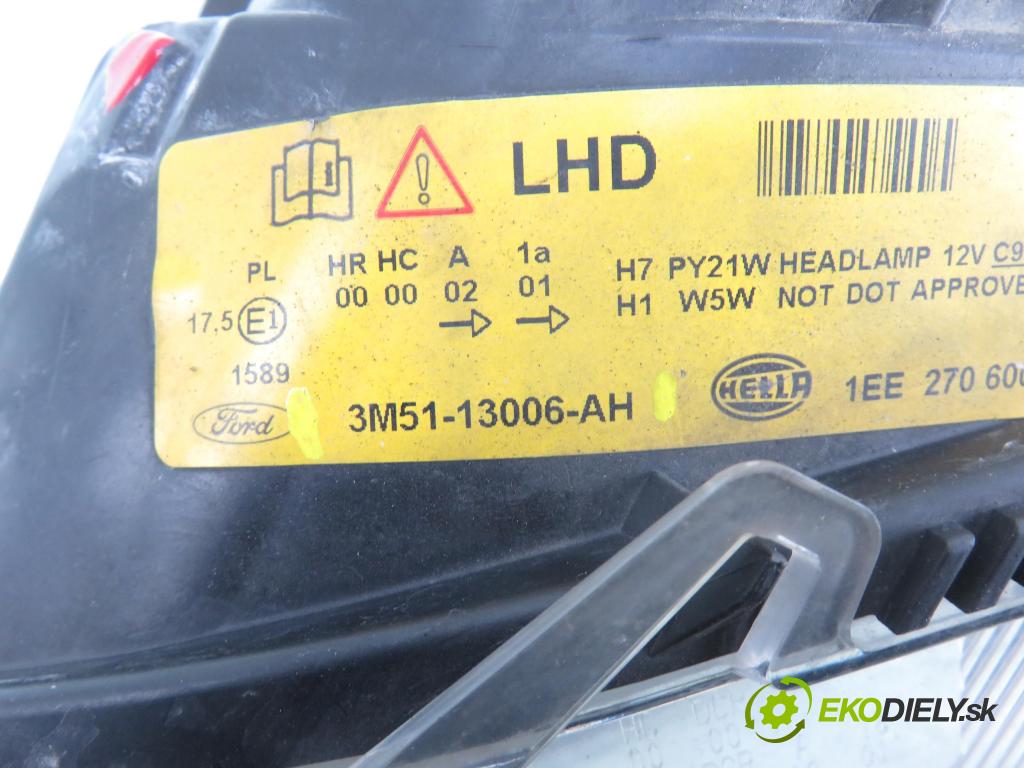 FORD FOCUS C-MAX (DM2) MINIVAN 2004 74,00 1.6 - HWDA 1596,00 Svetlo LP 3M5113006AH