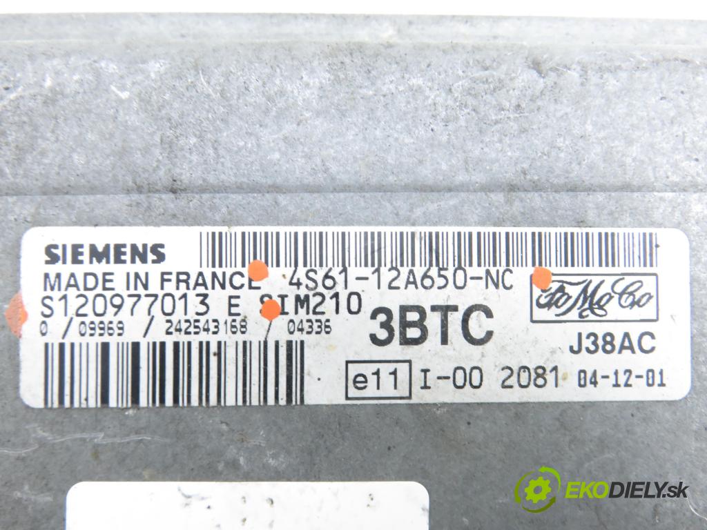 MAZDA 2 (DY) HB 2004 59,00 1.4 - FXJA 1388,00 Riadiaca jednotka Motor 4S6112A650NC