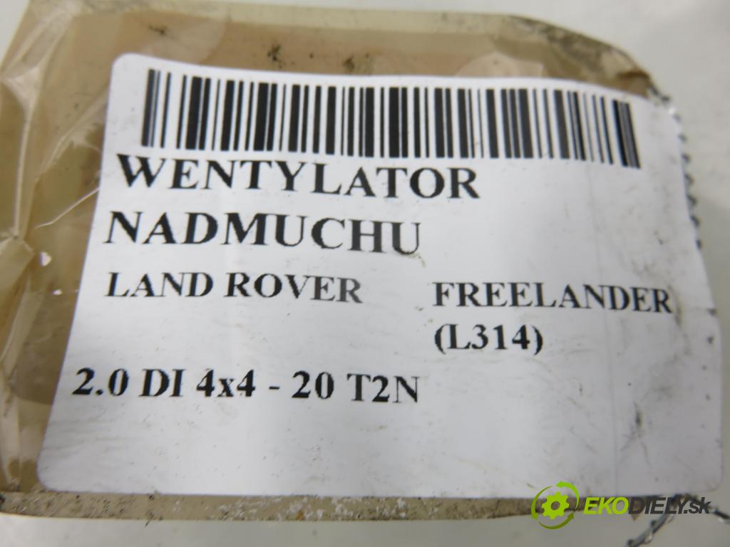 LAND ROVER FREELANDER (L314) SUV 1999 72,00 2.0 DI 4x4 - 20 T2N 1994,00 Ventilátor vetráku W964003Z