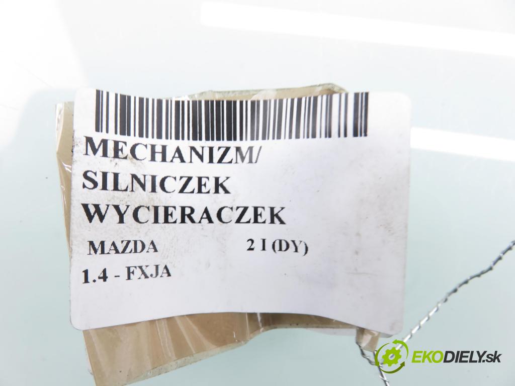 MAZDA 2 (DY) HB 2004 59,00 1.4 - FXJA 1388,00 Motorček stieračov