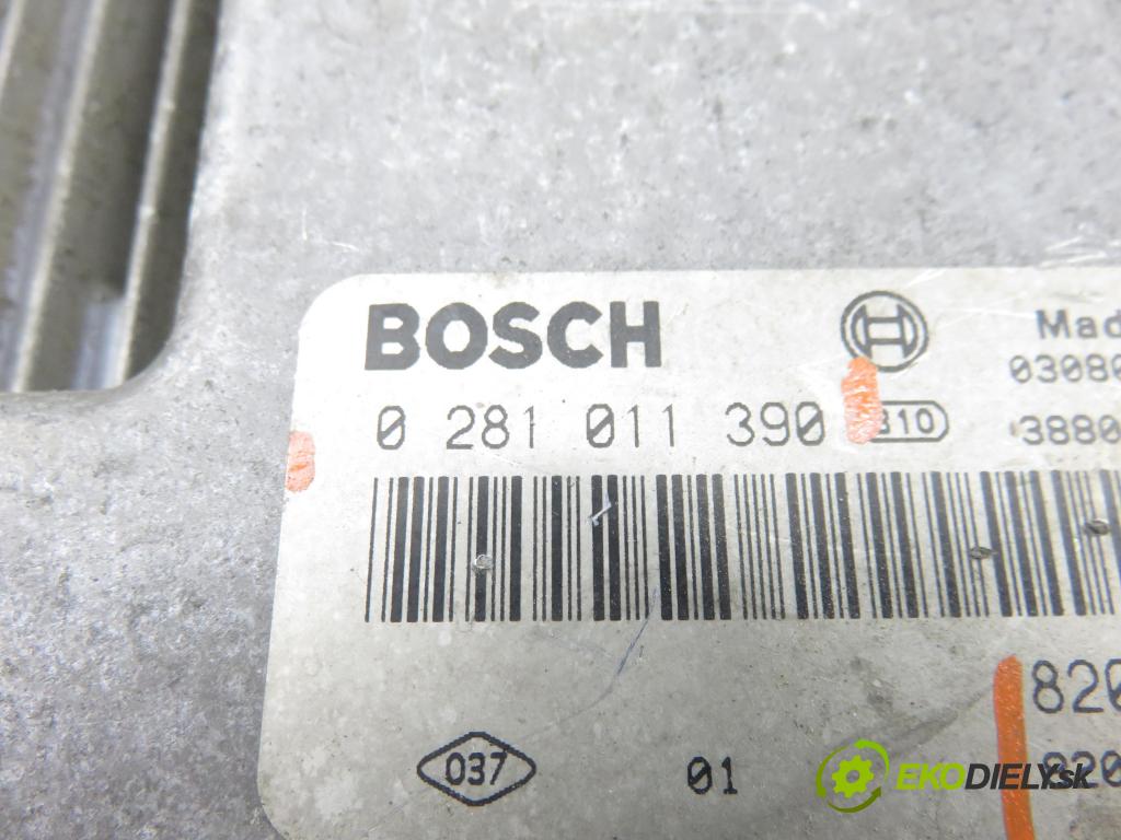 RENAULT SCENIC II (JM0/1_) MINIVAN 2003 88,00 1.9 dCi 120 - F9Q 812 1870,00 Riadiaca jednotka Motor 0281011390 ; 8200310863 ; 8200349846