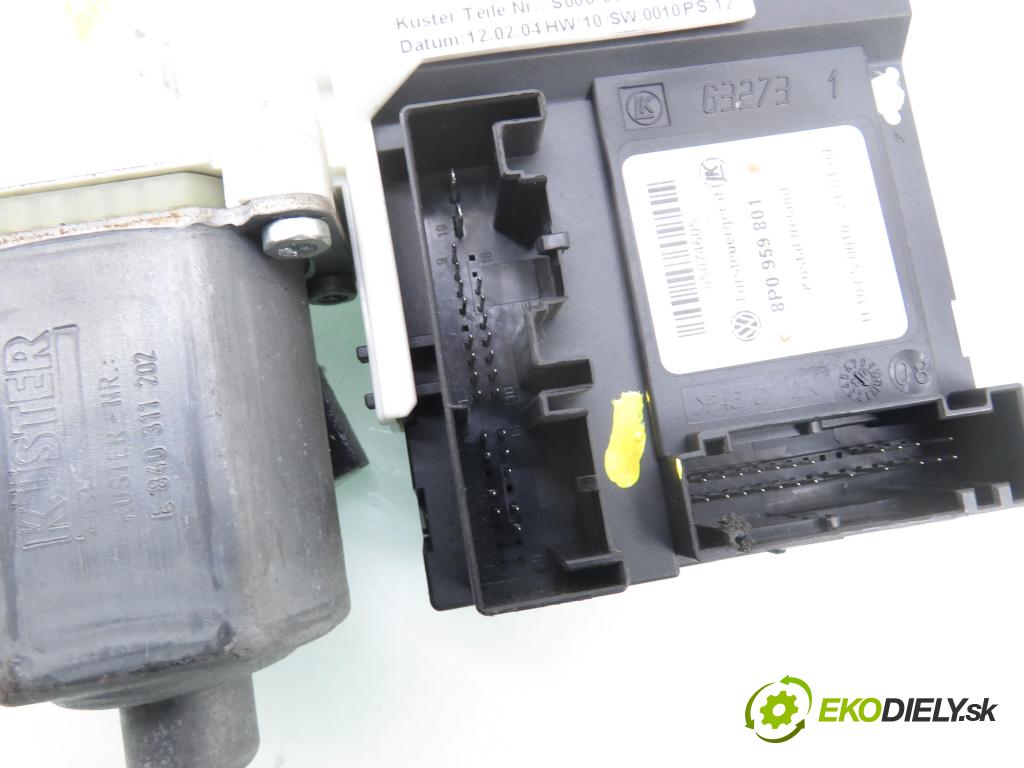 AUDI A3 (8P1) HB 2003 77,00 1.9 TDI PD 105 - BKC 1896,00 mechanismus oken 3D 8P0959801 ; 8P0959801