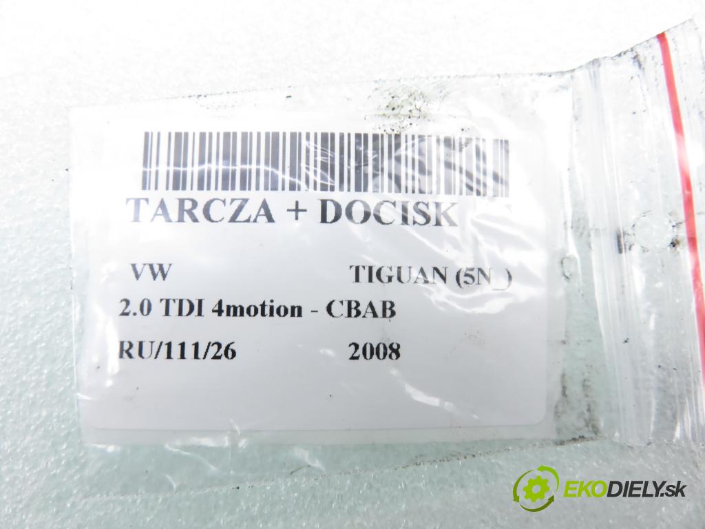 VW TIGUAN (5N_) SUV 2008 103,00 2.0 TDI 4motion - CBAB 1968,00 Lamela kotúč + brzdič 702660 ; 703416