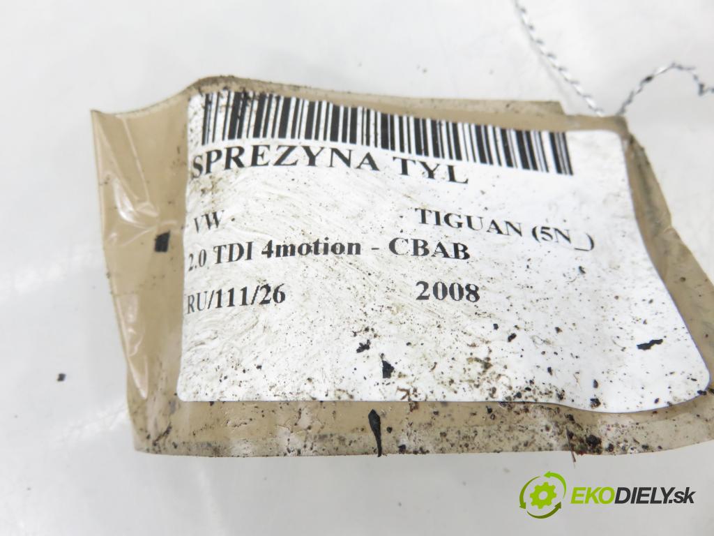 VW TIGUAN (5N_) SUV 2008 103,00 2.0 TDI 4motion - CBAB 1968,00 Pružina zadné