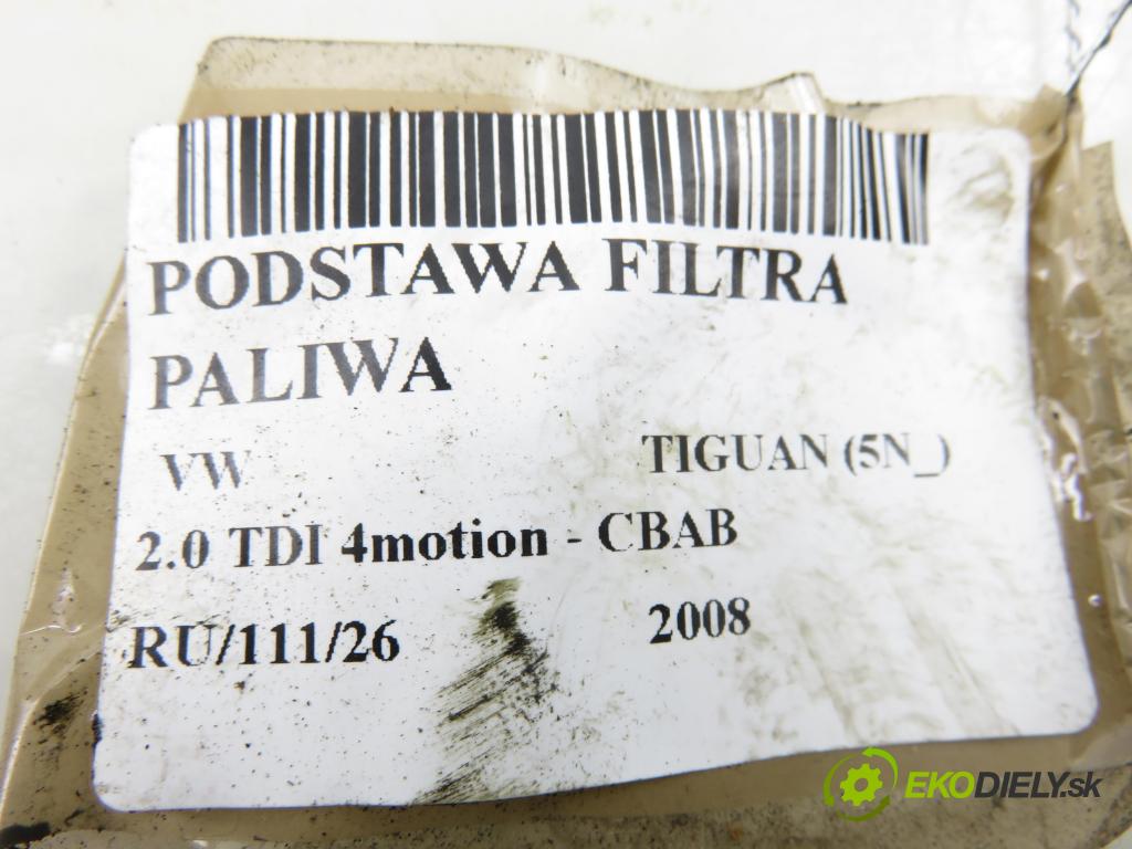 VW TIGUAN (5N_) SUV 2008 103,00 2.0 TDI 4motion - CBAB 1968,00 Obal filtra paliva 5N0127399C