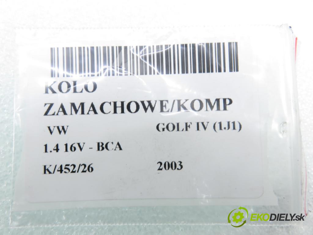 VW GOLF IV (1J1) HB 2003 55,00 1.4 16V - BCA 1390,00 Koleso zotrvačník 027105273D ; 320028610