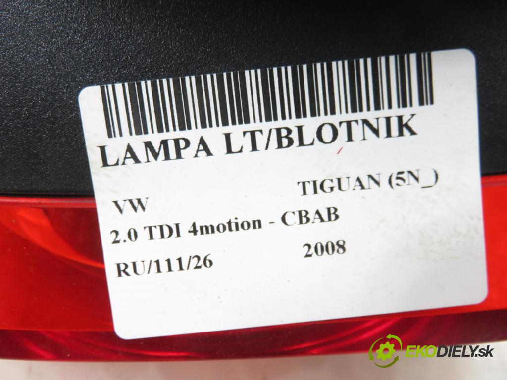 VW TIGUAN (5N_) SUV 2008 103,00 2.0 TDI 4motion - CBAB 1968,00 světlo levé zadní 5N0945095H