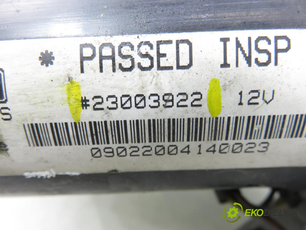 OPEL VECTRA C GTS (Z02) LIFTBACK 2005 114,00 2.2 direct 155 - Z 22 YH 2198,00 Motorček stieračov 09185806 ; 23003922