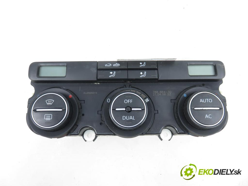 VW TIGUAN (5N_) SUV 2008 103,00 2.0 TDI 4motion - CBAB 1968,00 Panel topení KLIMATRONIK 1K0907044CT ; 5HB01010600