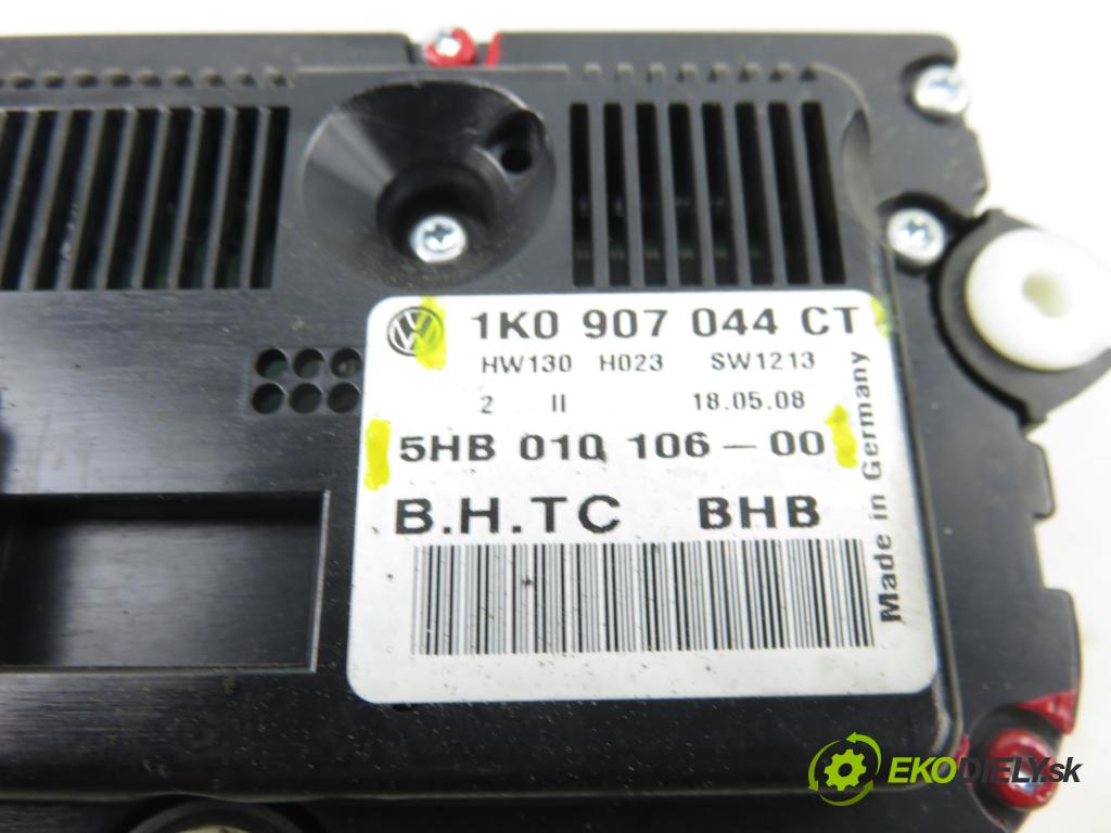 VW TIGUAN (5N_) SUV 2008 103,00 2.0 TDI 4motion - CBAB 1968,00 Panel kúrenia KLIMATRONIK 1K0907044CT ; 5HB01010600