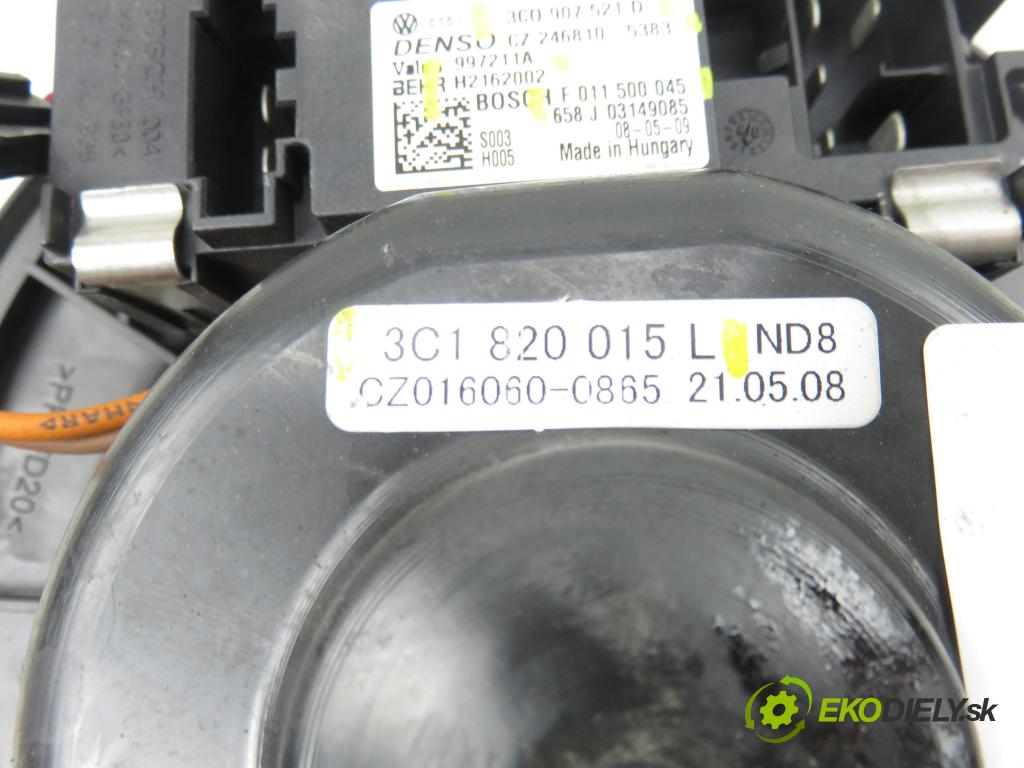 VW TIGUAN (5N_) SUV 2008 103,00 2.0 TDI 4motion - CBAB 1968,00 Ventilátor vetráku 3C1820015L ; 3C0907521D ; 997211A