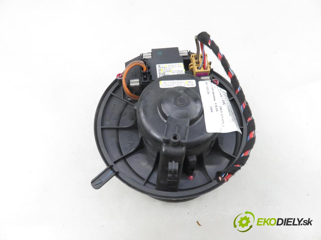 VW TIGUAN (5N_) SUV 2008 103,00 2.0 TDI 4motion - CBAB 1968,00 Ventilátor vetráku 3C1820015L ; 3C0907521D ; 997211A
