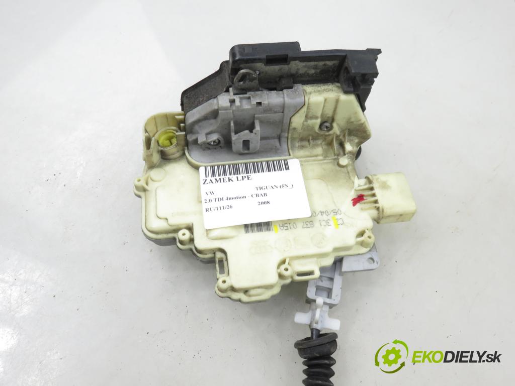 VW TIGUAN (5N_) SUV 2008 103,00 2.0 TDI 4motion - CBAB 1968,00 zámok 3C1837015A