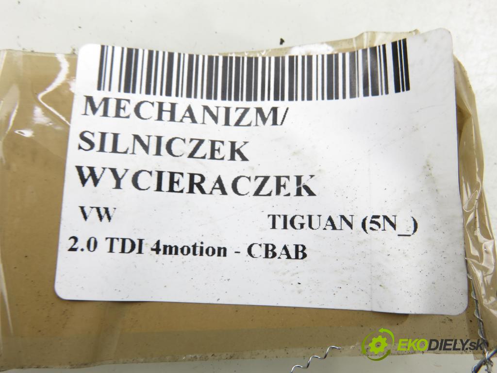 VW TIGUAN (5N_) SUV 2008 103,00 2.0 TDI 4motion - CBAB 1968,00 Motorček stieračov 5N1955119 ; 5N0955623 ; 405139