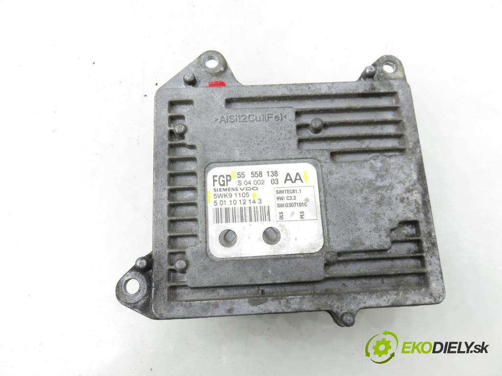 OPEL VECTRA C GTS (Z02) LIFTBACK 2005 114,00 2.2 direct 155 - Z 22 YH 2198,00 Riadiaca jednotka Motor 55558138AA ; 5WK91105