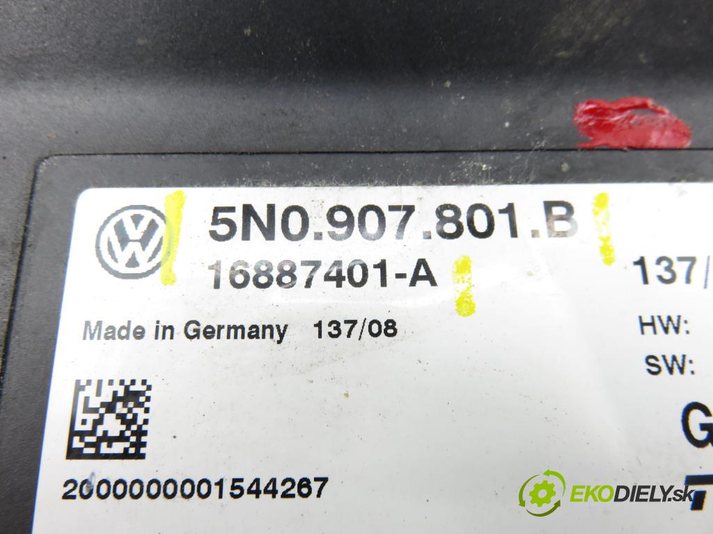 VW TIGUAN (5N_) SUV 2008 103,00 2.0 TDI 4motion - CBAB 1968,00 řídící jednotka brzdy MANUÁL 5N0907801B ; 16887401A