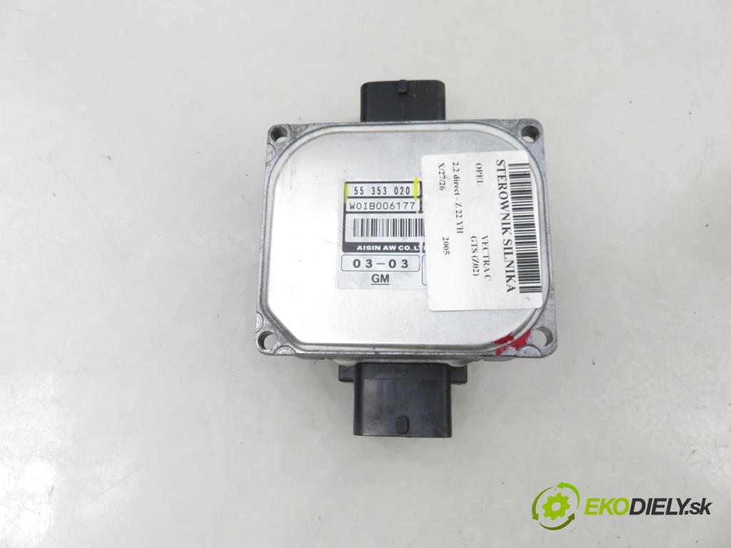 OPEL VECTRA C GTS (Z02) LIFTBACK 2005 114,00 2.2 direct 155 - Z 22 YH 2198,00 Riadiaca jednotka prevodovky 55353020