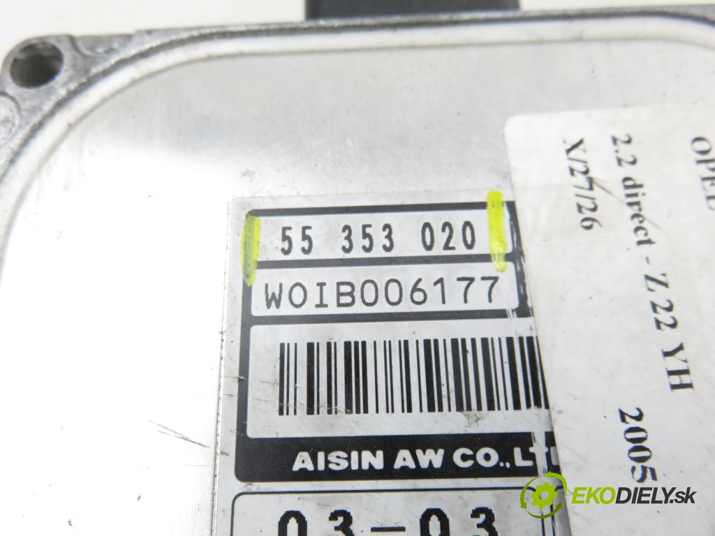 OPEL VECTRA C GTS (Z02) LIFTBACK 2005 114,00 2.2 direct 155 - Z 22 YH 2198,00 Riadiaca jednotka prevodovky 55353020