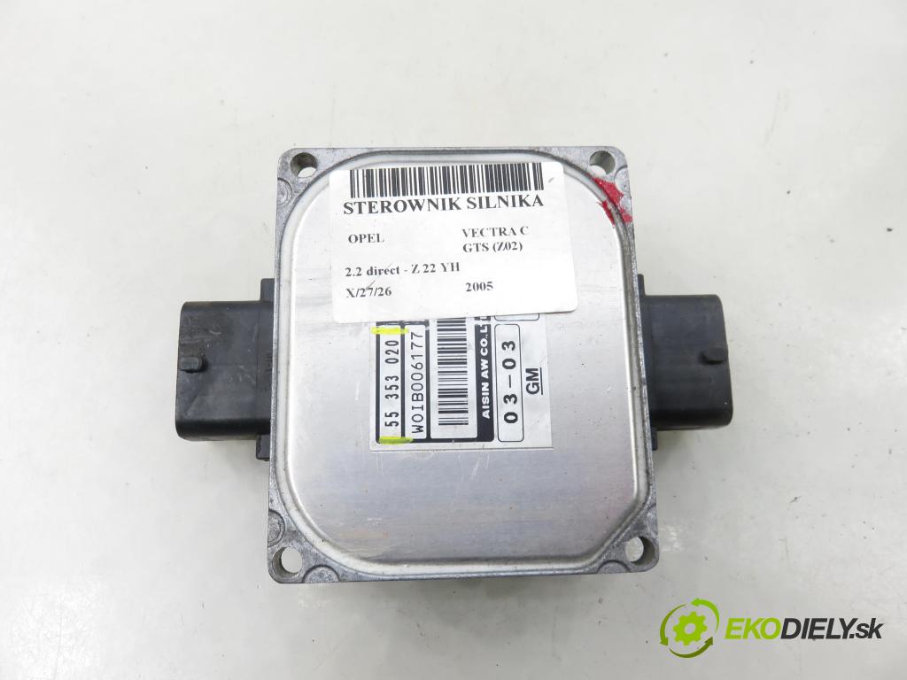 OPEL VECTRA C GTS (Z02) LIFTBACK 2005 114,00 2.2 direct 155 - Z 22 YH 2198,00 Riadiaca jednotka prevodovky 55353020
