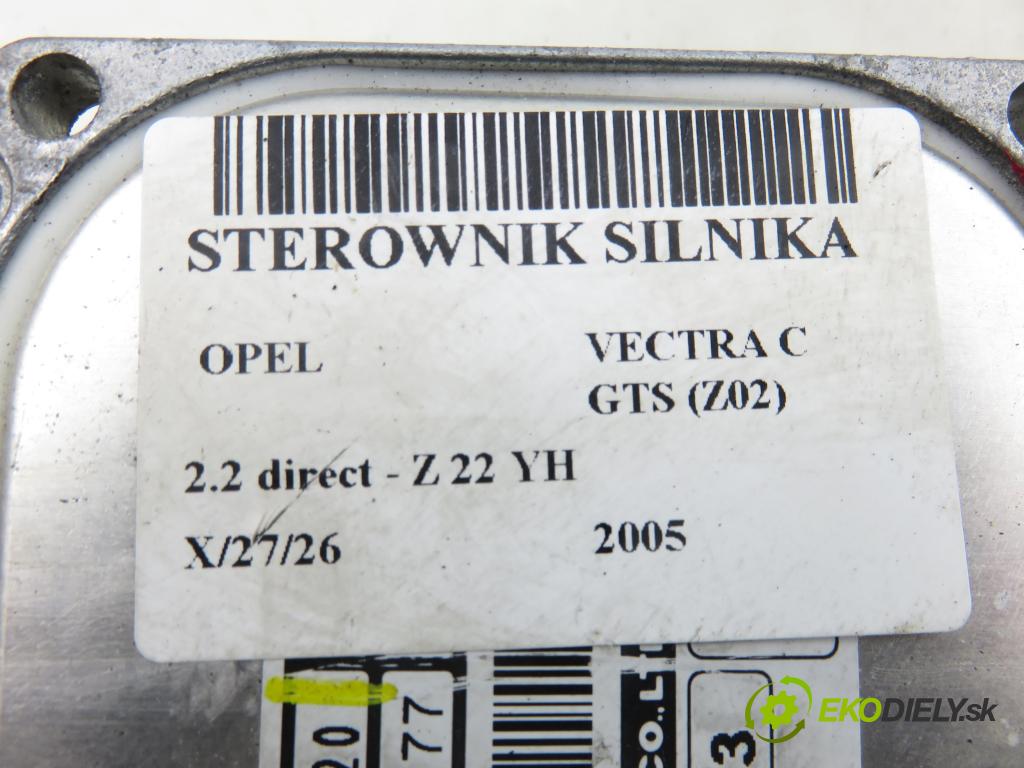 OPEL VECTRA C GTS (Z02) LIFTBACK 2005 114,00 2.2 direct 155 - Z 22 YH 2198,00 Riadiaca jednotka prevodovky 55353020