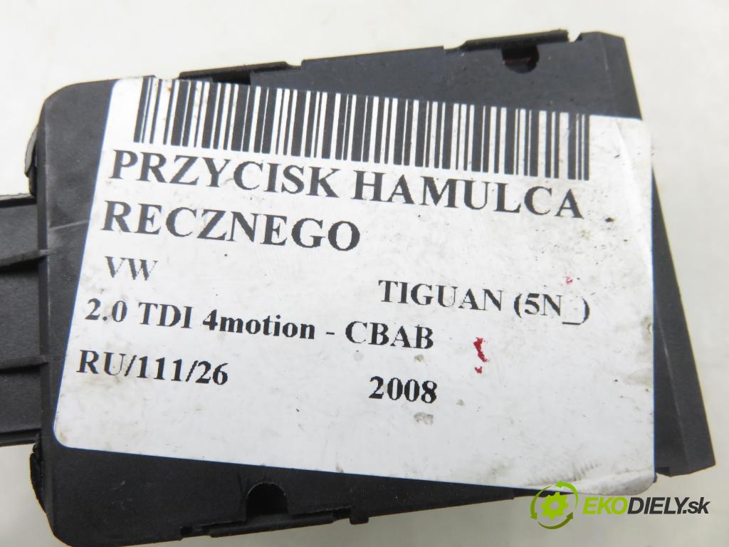 VW TIGUAN (5N_) SUV 2008 103,00 2.0 TDI 4motion - CBAB 1968,00 vypínač brzdy MANUÁLNY: