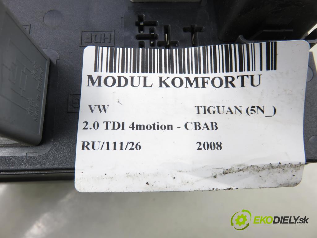 VW TIGUAN (5N_) SUV 2008 103,00 2.0 TDI 4motion - CBAB 1968,00 MODUL BORDNETZ 3C8937049E ; F005V00745