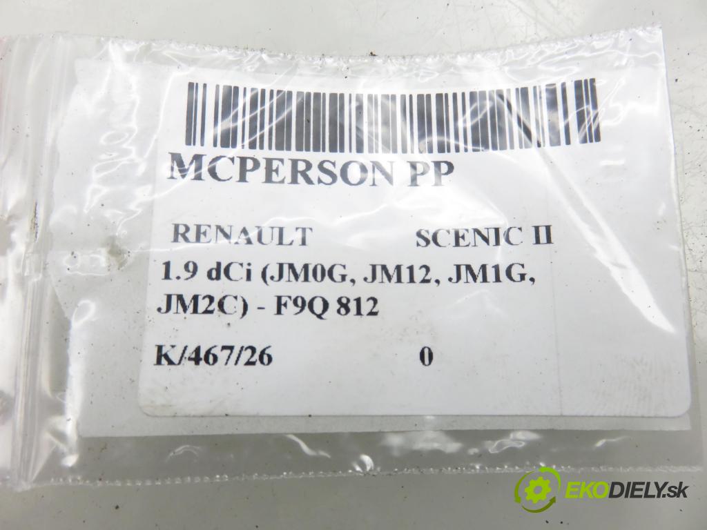 RENAULT SCENIC II (JM0/1_) MINIVAN 2003 88,00 1.9 dCi 120 - F9Q 812 1870,00 MCPERSON PP 